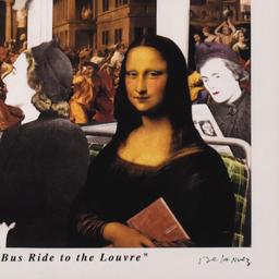 Bus Ride to the Louvre by De La Nuez Nelson