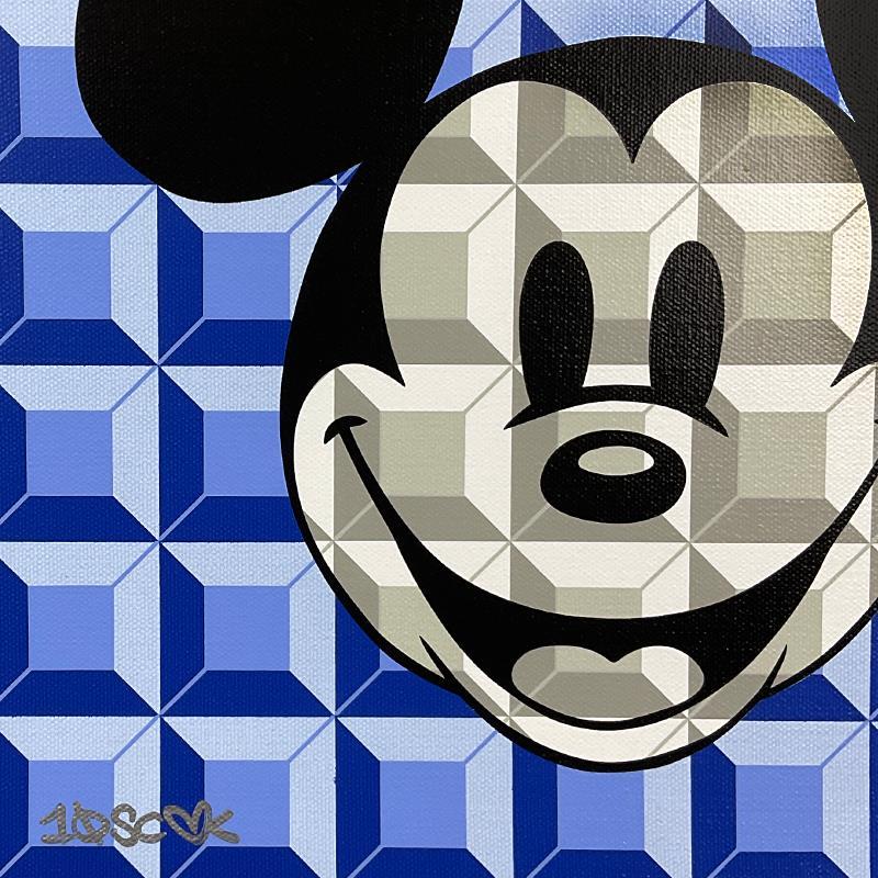 Blue 8-Bit Mickey by Loveless Tennessee