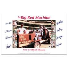 Big Red Machine Tractor by Rose Pete