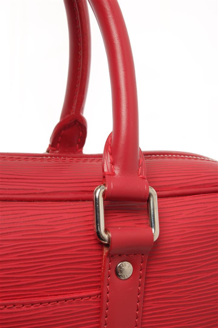 Louis Vuitton Red Epi Leather Vivienne Long Handbag