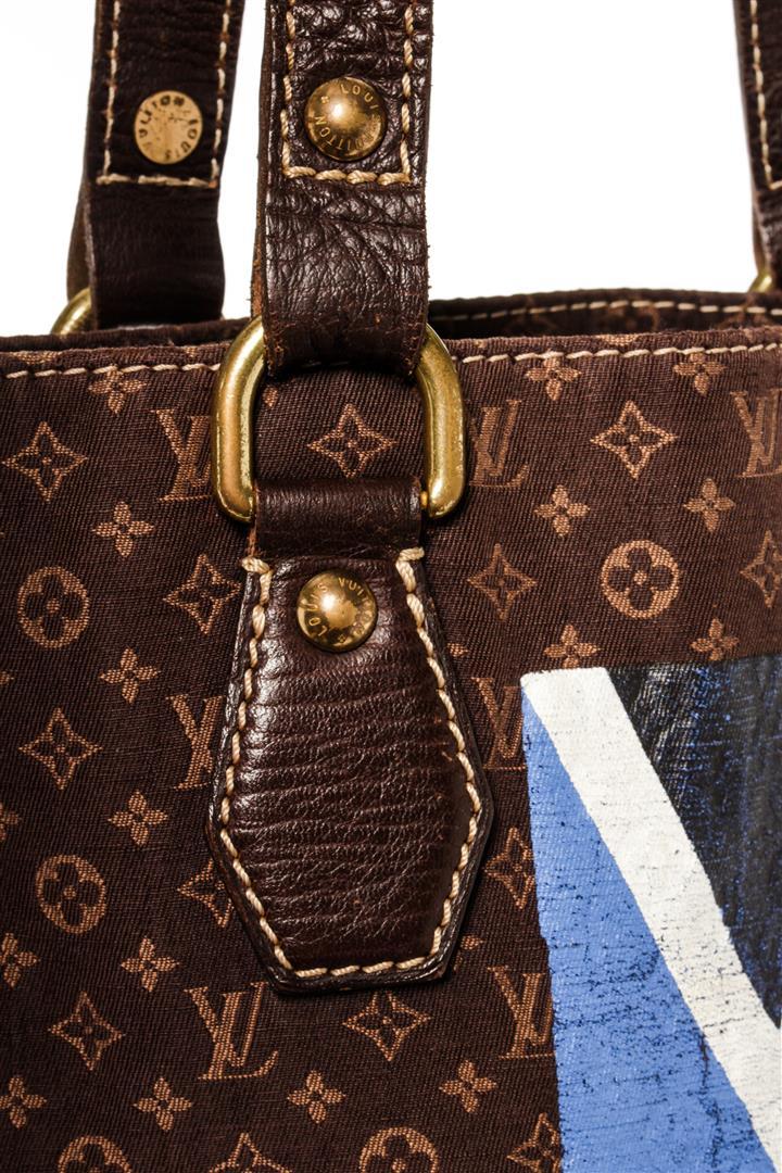 Louis Vuitton Brown Canvas Tanger Tote Bag