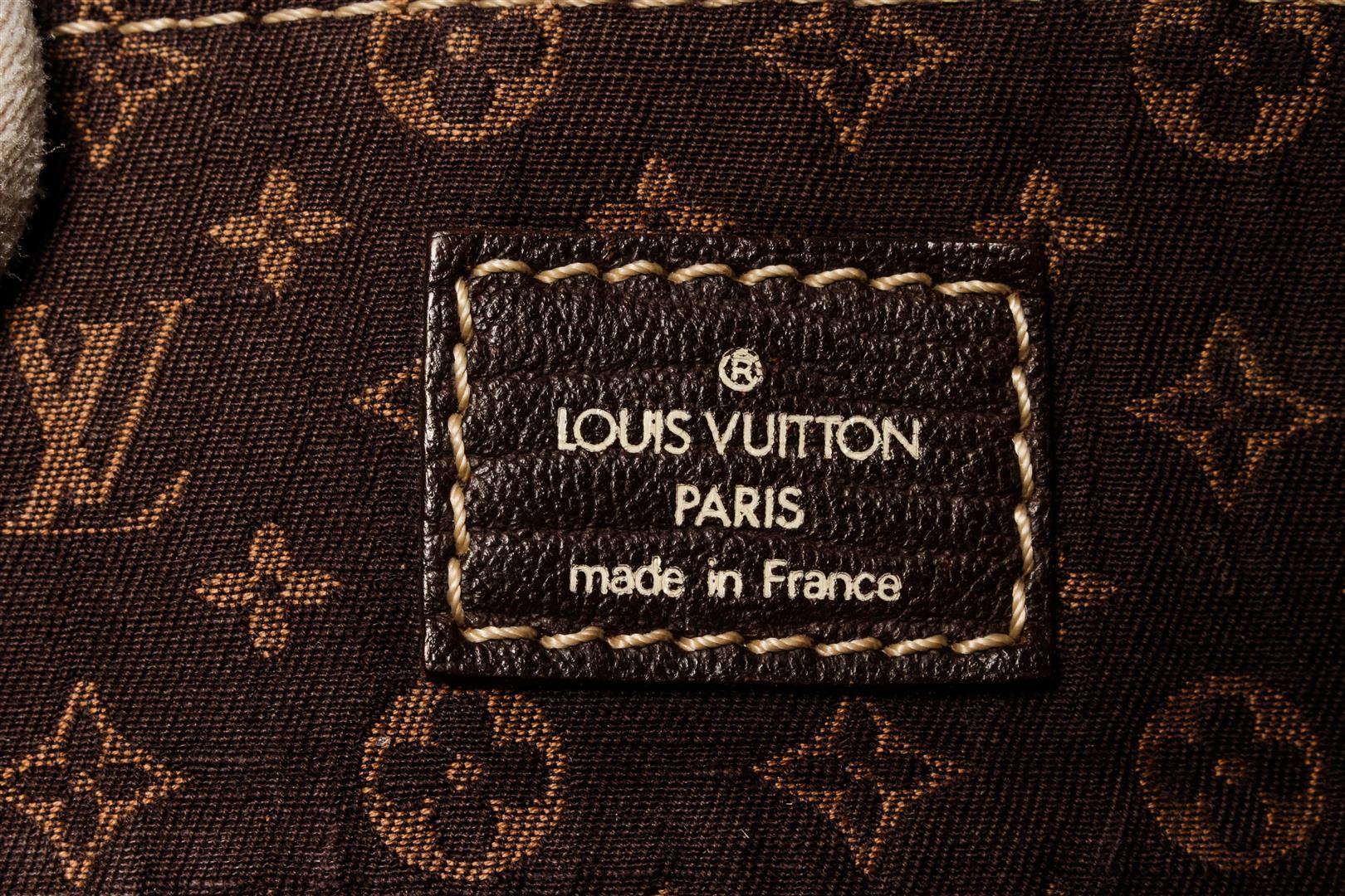 Louis Vuitton Brown Canvas Tanger Tote Bag