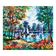 Watching Boats by Polak (1922-2008)