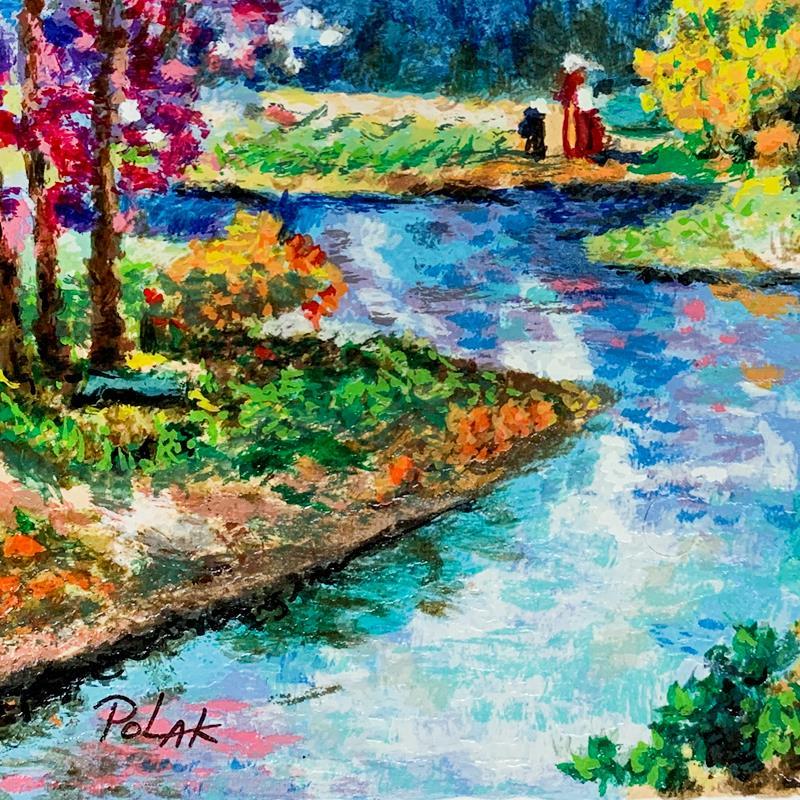 Rivers Meet by Polak (1922-2008)