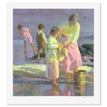 Playing at the Shore by Hatfield Don