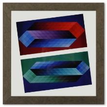Tridim (T TT) de la serie Hommage A LHexagone by Vasarely (1908-1997)