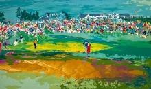 LEROY NEIMAN Home Hole At Shinnecock, 1995