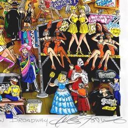 Backstage on Broadway by Fazzino Charles