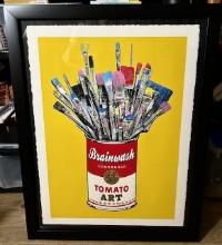 Tomato Pop (Yellow) by Mr. Brainwash