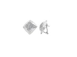 18kt WG Diamond Earrings