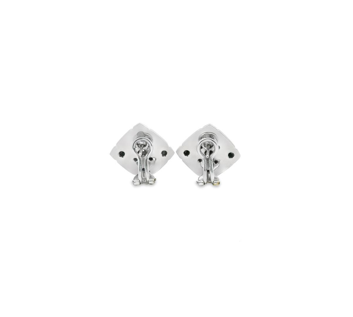 18kt WG Diamond Earrings