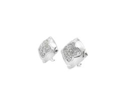 18kt WG Diamond Earrings