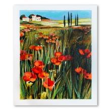 Red Flowers I by Dupond Yuri