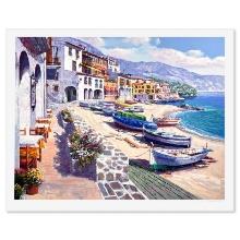 Boats of Calella by Park S. Sam