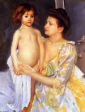 Mary Cassatt - Jules Being Dried His Mother 1900