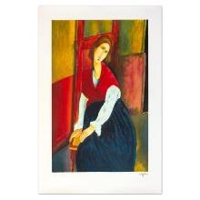 Jeanne Hebuterne by Modigliani (1884-1920)
