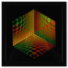 Tupa - 2 de la serie Structures Universelles De LHexagone by Vasarely (1908-1997