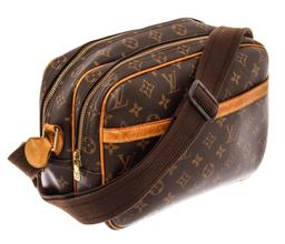Louis Vuitton Brown Monogram Canvas Reporter PM Messenger Bag