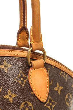 Louis Vuitton Brown Monogram Canvas Lockit Vertical Tote Bag