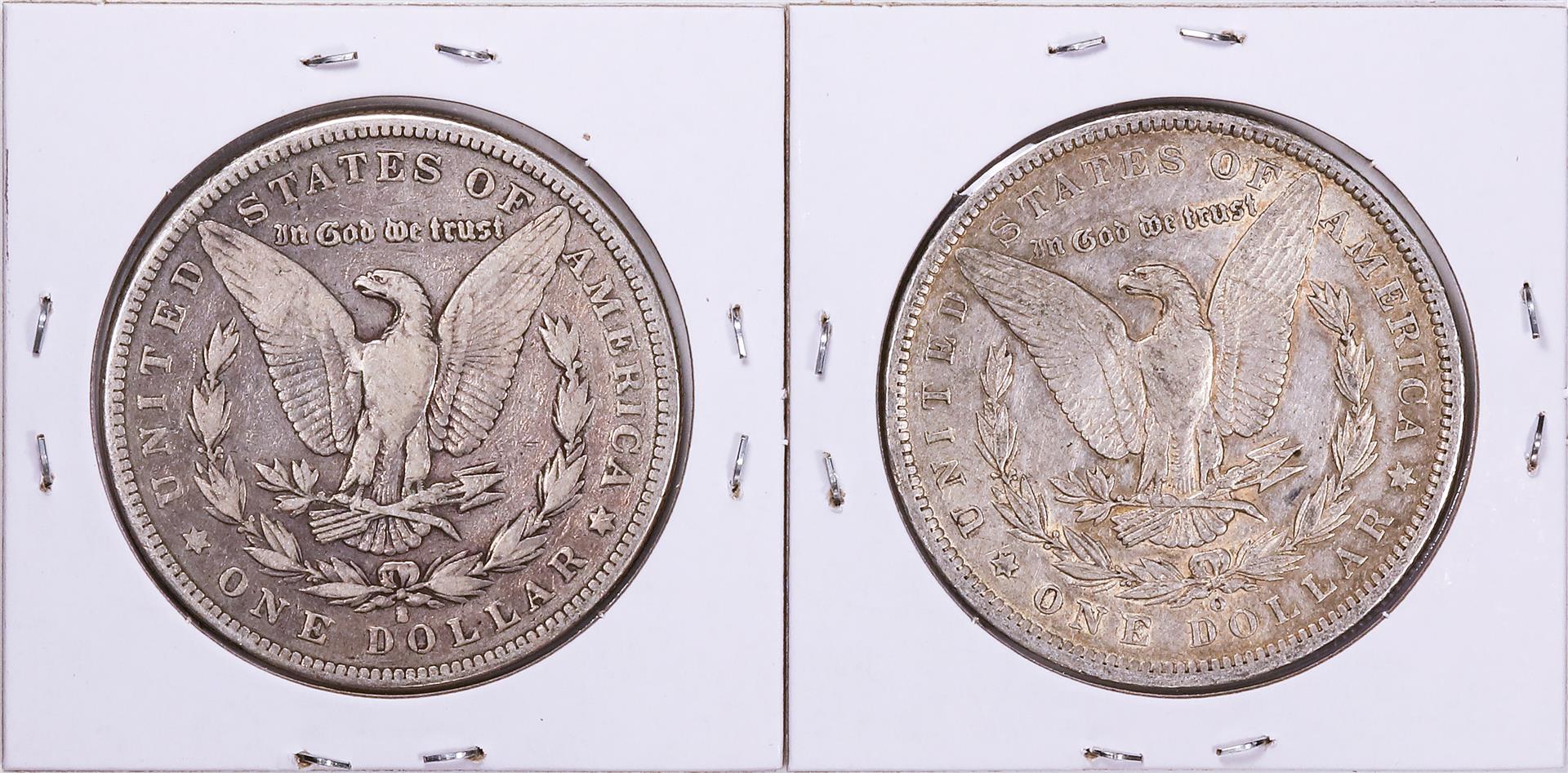 1884-1885 Morgan Silver Dollar Coin Collector's Set