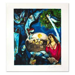 Autour Delle by Chagall (1887-1985)