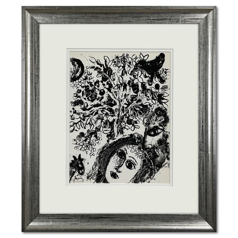 Le Couple Devant L'arbre by Chagall (1887-1985)