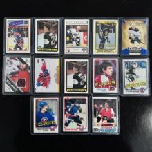 Assorted Set of Hockey Cards - Stars, Legends & Memorabilia