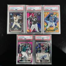 Assorted Set of Baseball Cards - PSA Graded