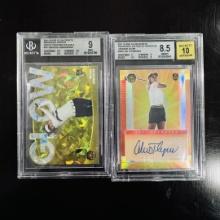 Set of (2) Golf Cards - Brooke Henderson & Lexi Thompson - Beckett Graded