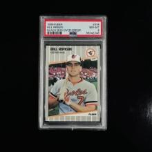 1989 Fleer Bill Ripken #616 - PSA 8 Black Box Over Error