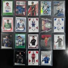 Set of (18) NASCAR Racing Cards - Mixed Brands & Drivers