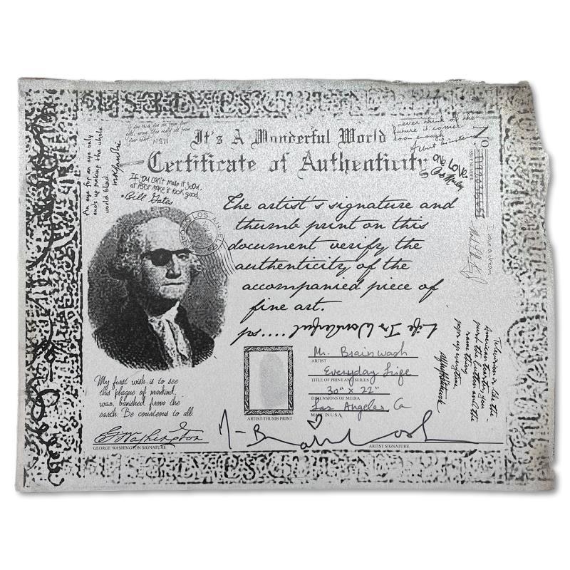 Everyday Life by Mr Brainwash Original