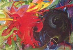 Franz Marc - Fighting Forms