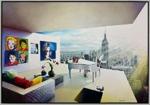 Manhattan View by Orlando Rafael Quevedo