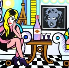 Paris Living Room by Jozza