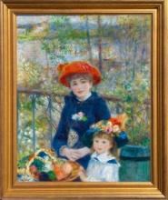 The Two Sisters, On The Terrace By Renoir