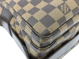 Louis Vuitton Damier Ebene Canvas Leather Naviglio Messenger Bag