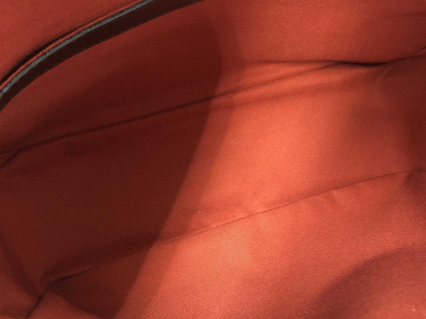 Louis Vuitton Damier Ebene Canvas Leather Naviglio Messenger Bag