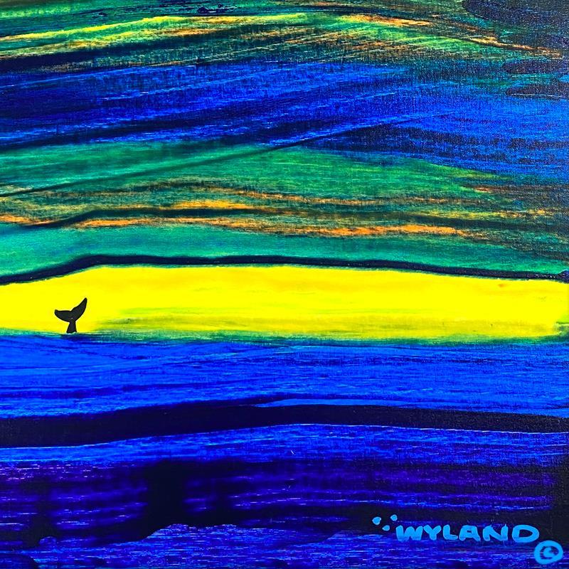 Whale Tail by Wyland Original