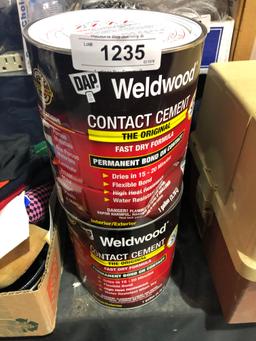 2 gallons of contact cement
