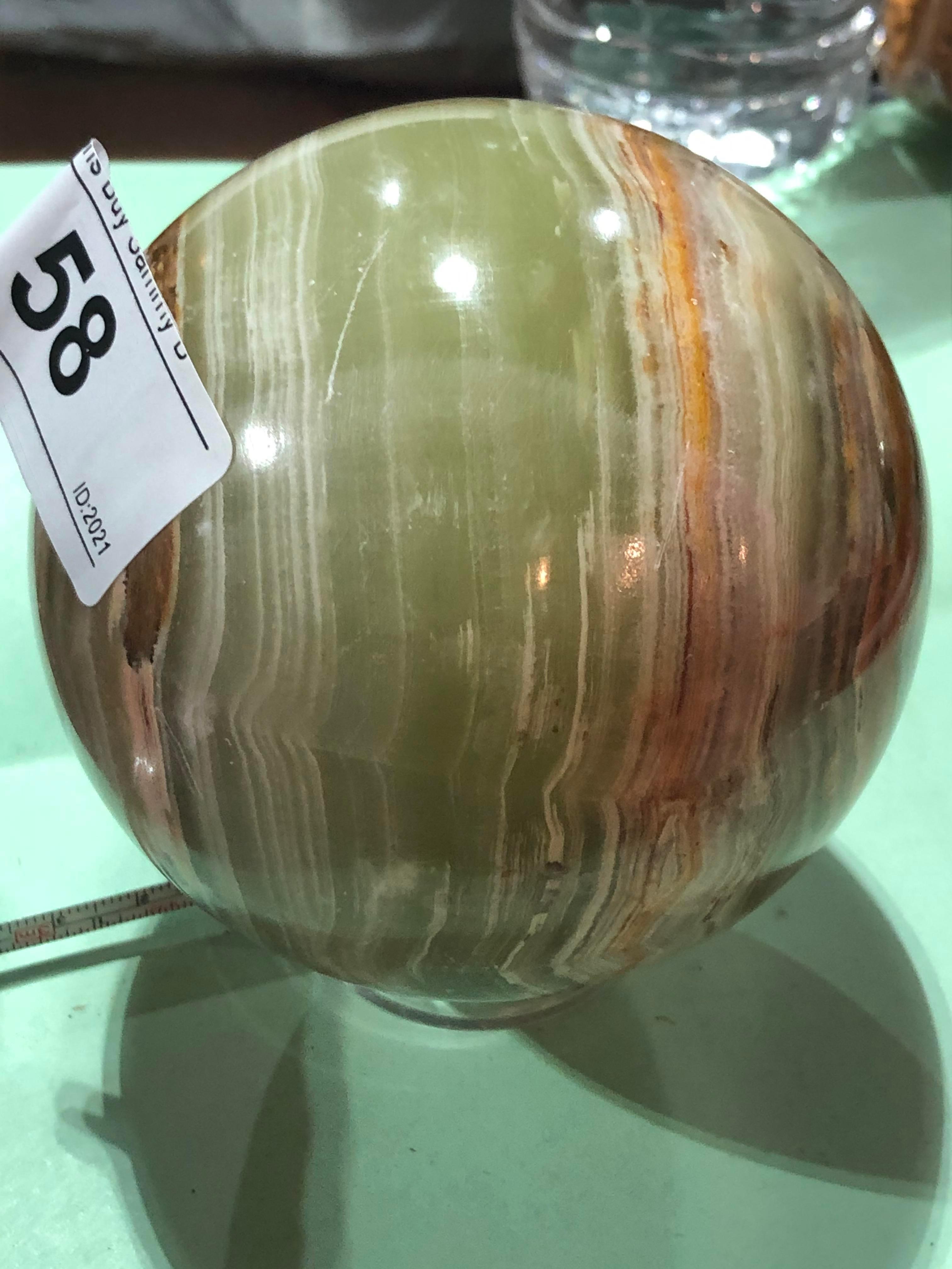 Onyx Stone Sphere