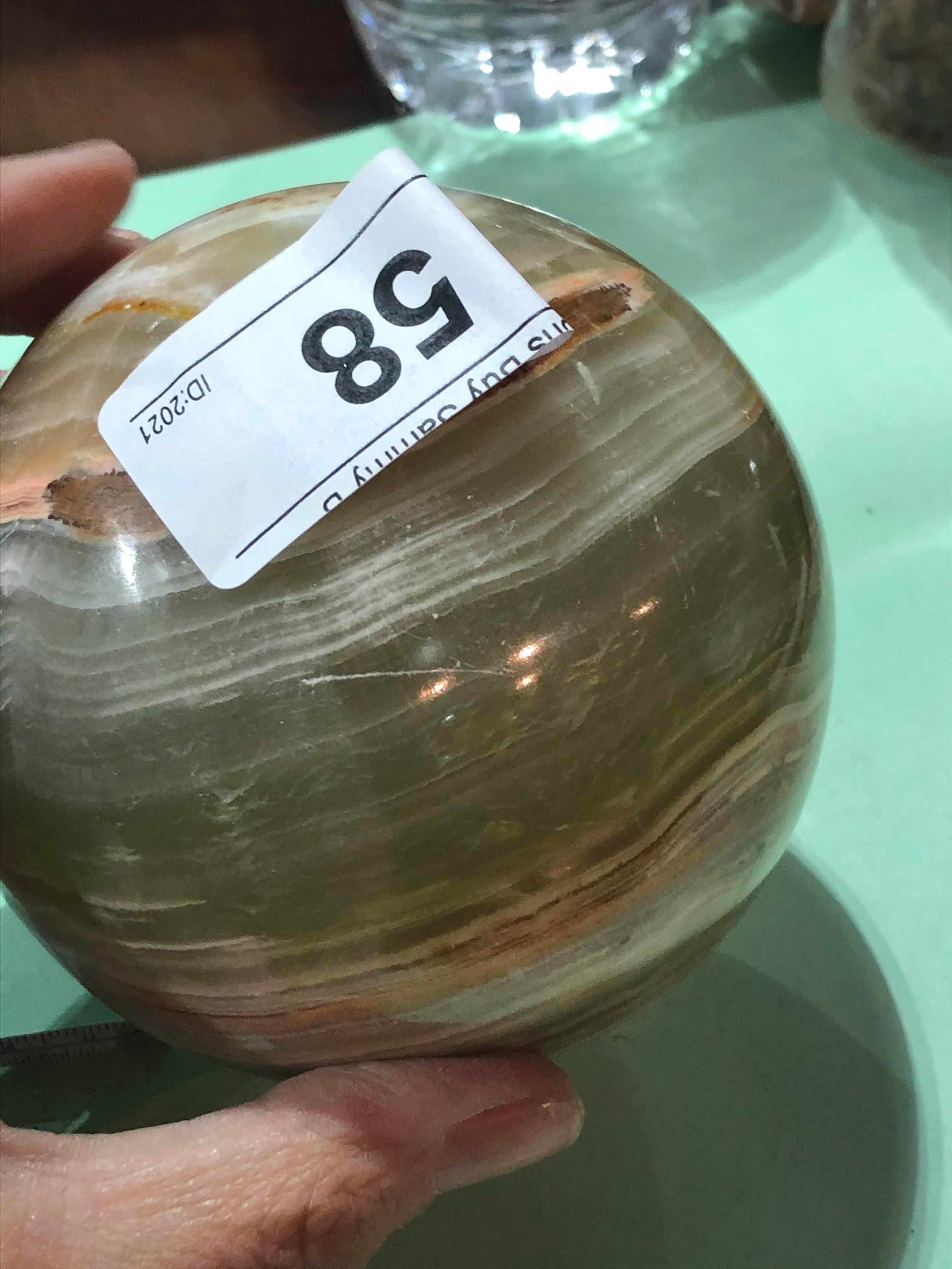 Onyx Stone Sphere