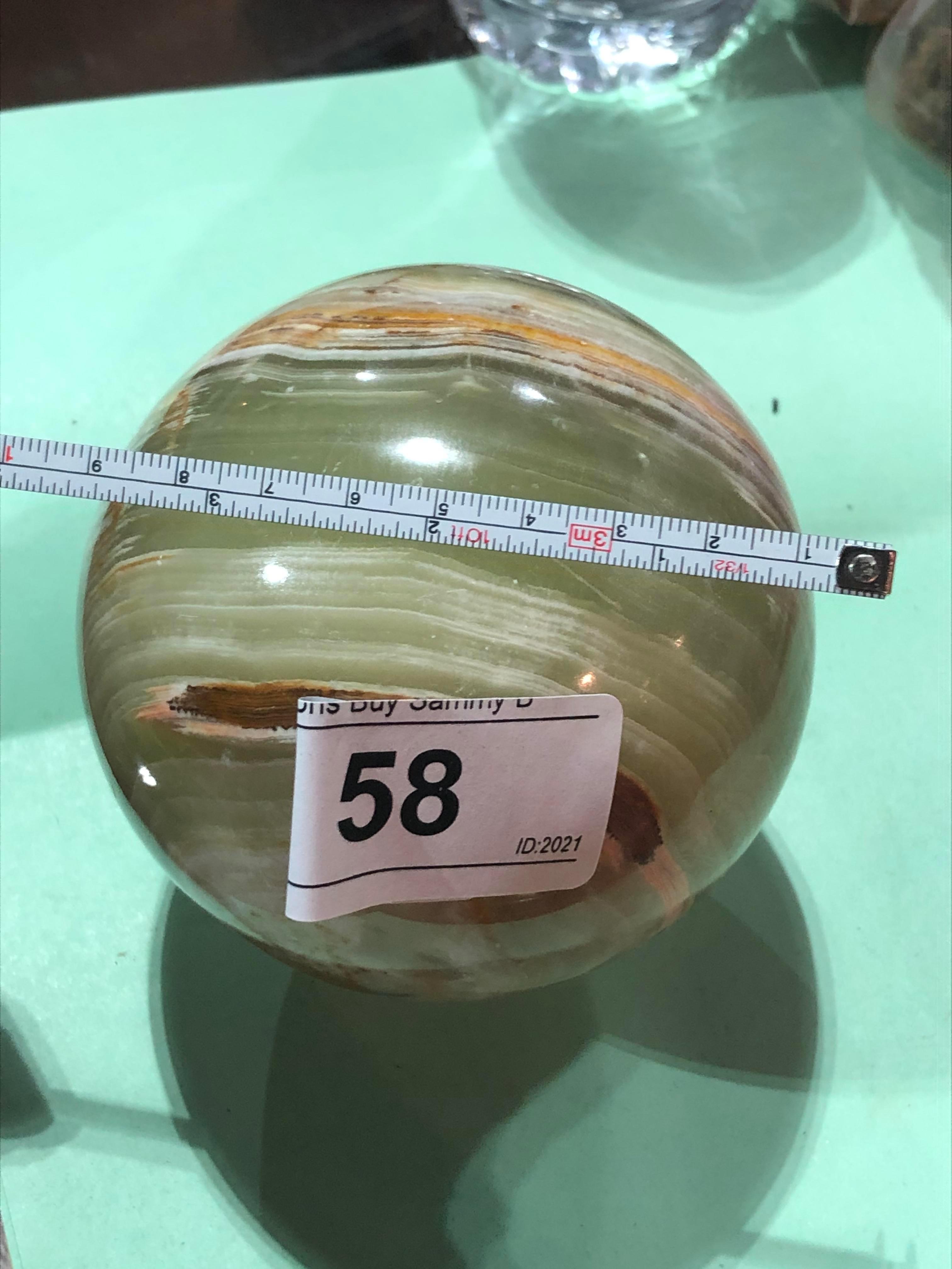 Onyx Stone Sphere