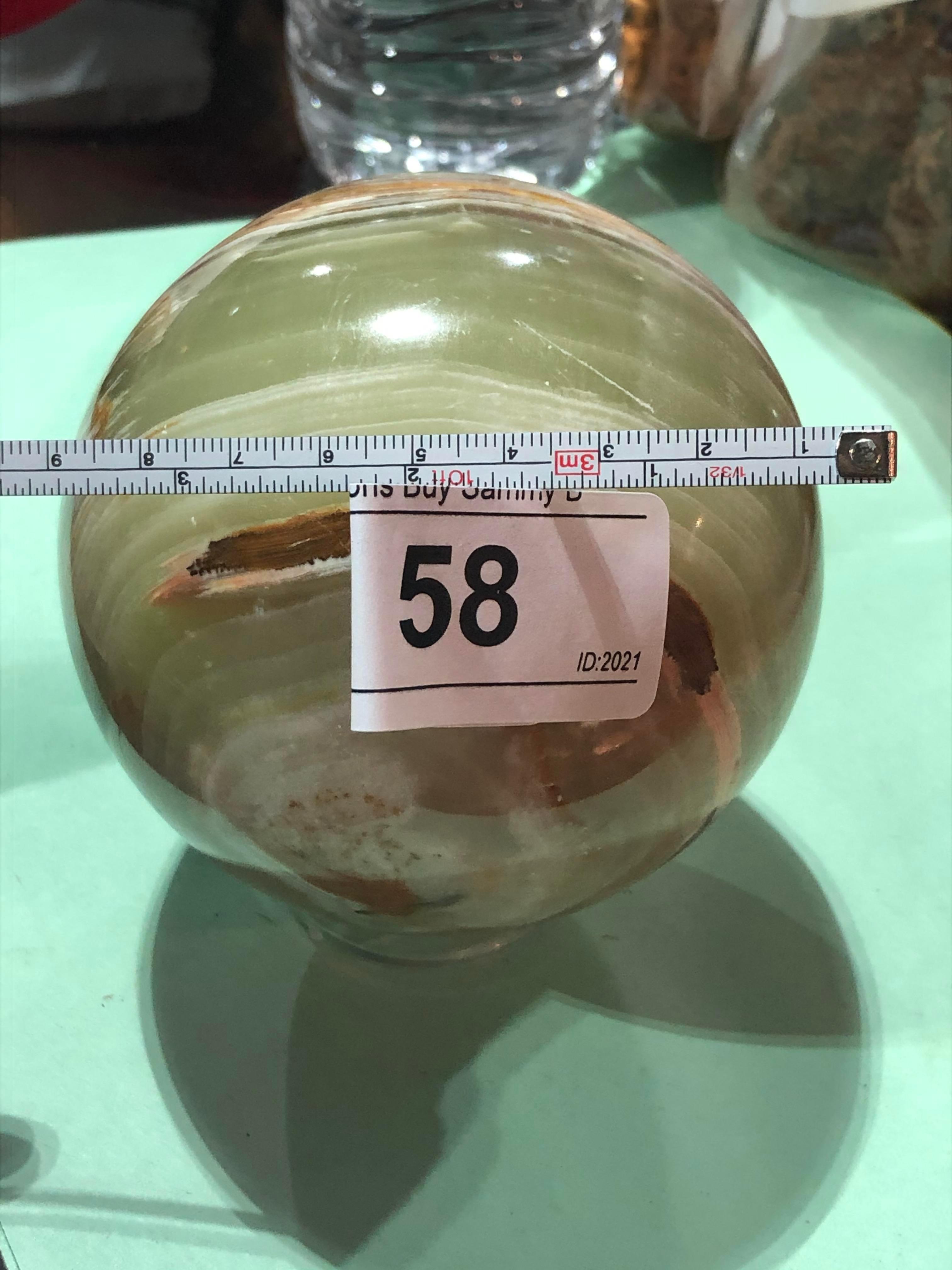 Onyx Stone Sphere
