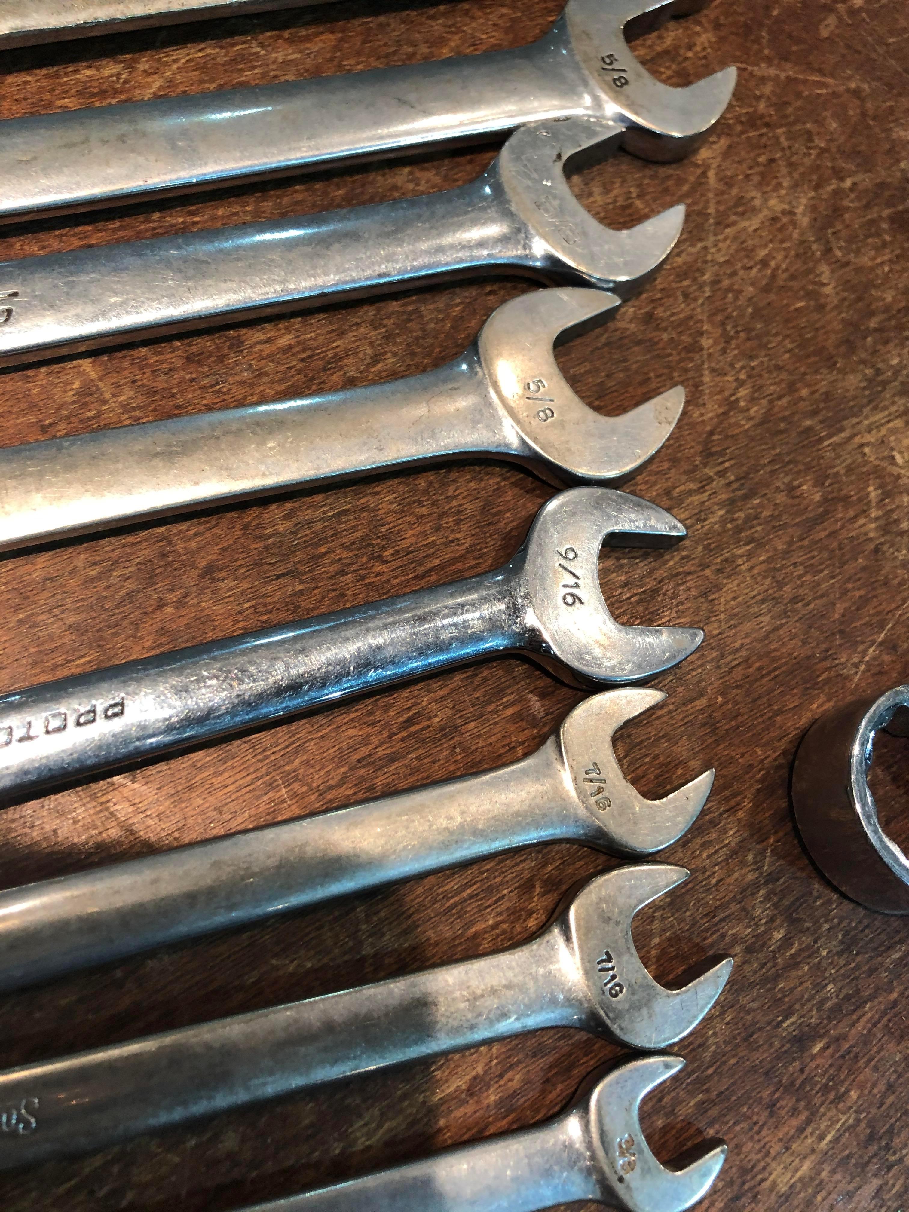 9 Snap-on Long Wrench Set   Plus One Proto