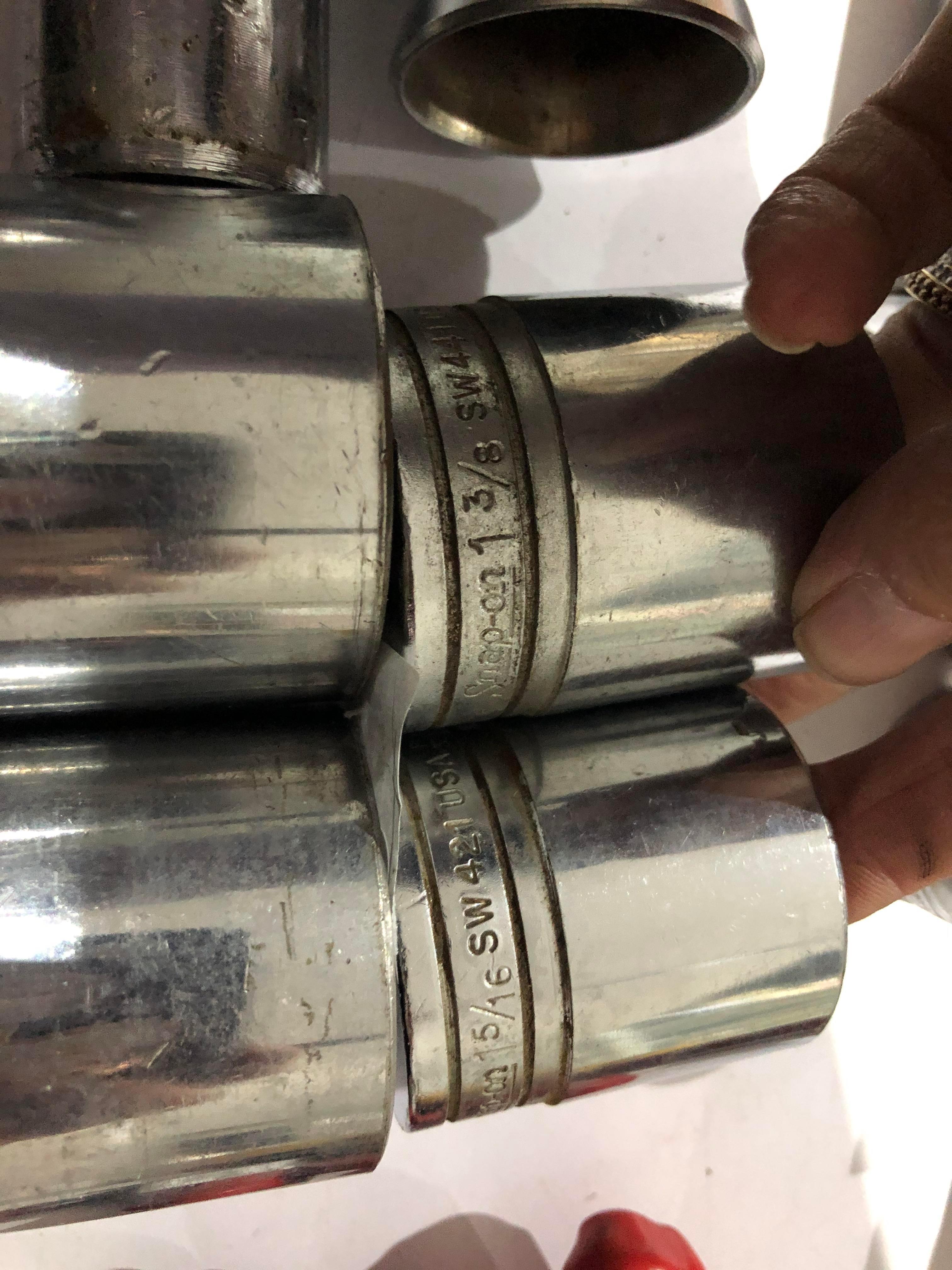6 Snap-on 1/2" Drive Socket Set 15/16 - 1 7/8
