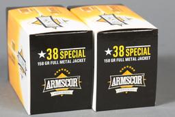 2 bxs Armscor .38 spl ammo