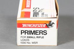 Brick of Winchester small rifle primers