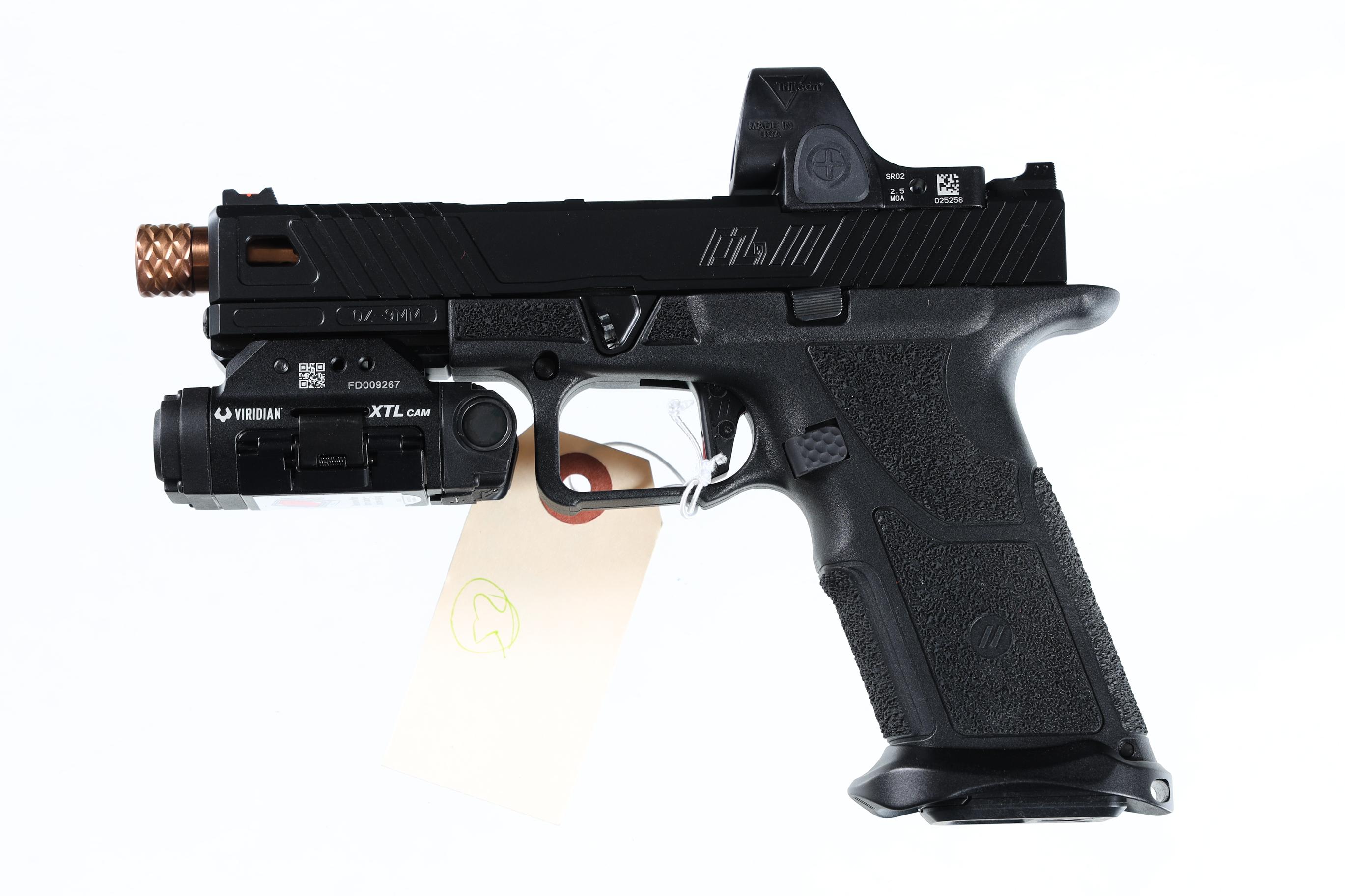 Zev Technologies OZ9 Pistol 9mm