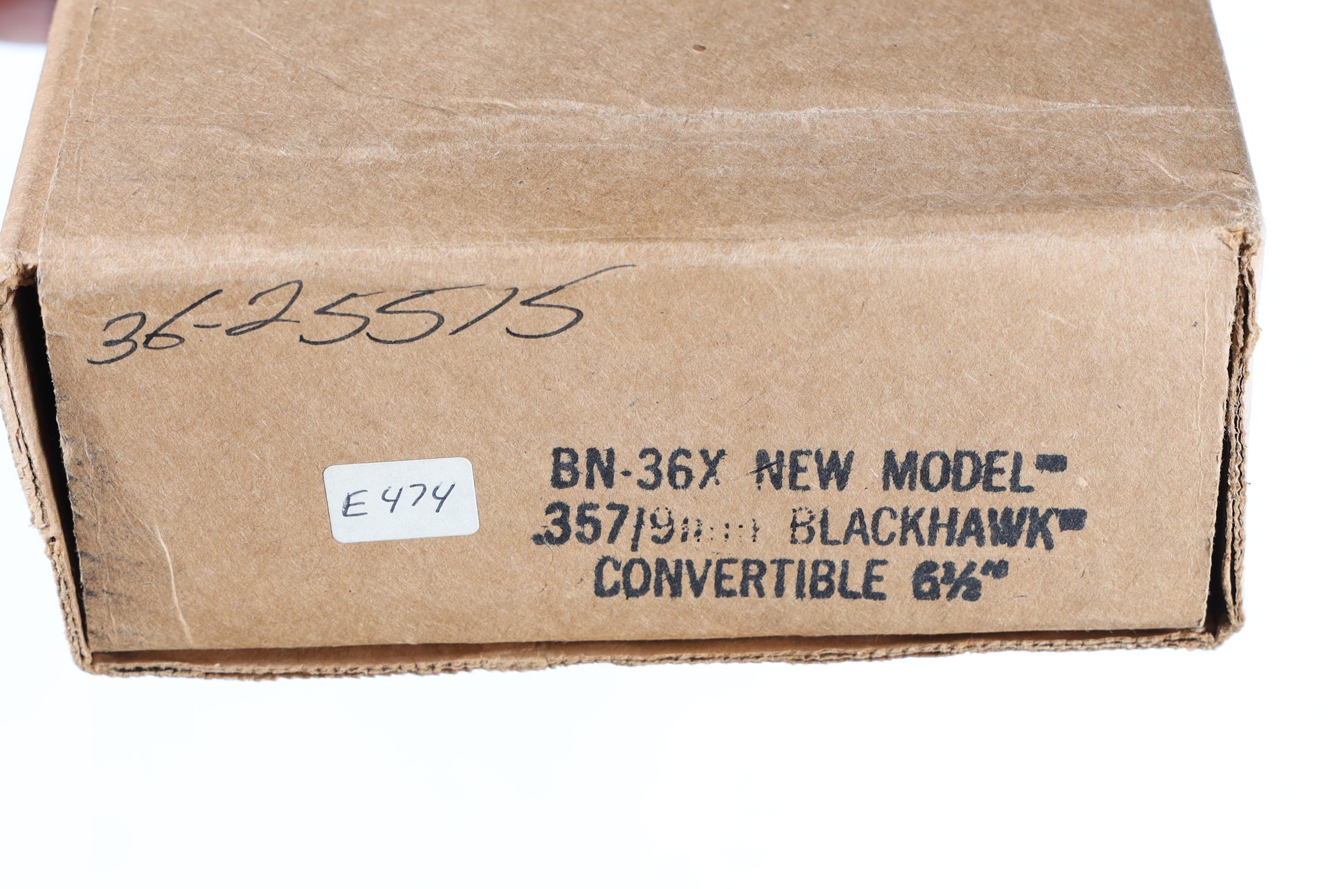 Ruger NM Blackhawk Revolver .357 mag/9mm